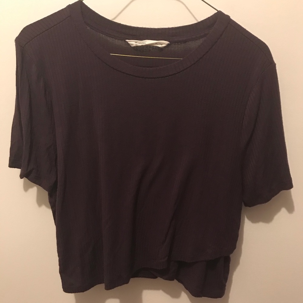 Purple Crop Top